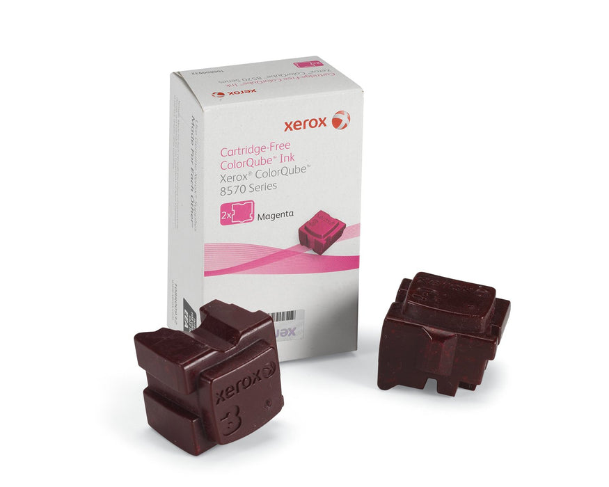 Best Value Xerox Genuine ColorQube 8570/8580 Magenta Solik ink (2 sticks, 4,400 pages) - 108R00932