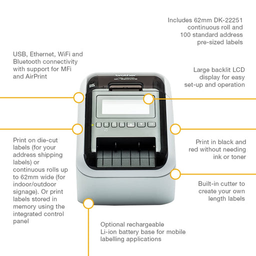 Brother QL820NWBC Labelling Machine