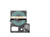 Epson LK-5TKN Gold on Metallic Clear Tape Cartridge 18mm - C53S672097