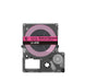 Epson LK-4PBF Black on Fluorescent Pink Tape Cartridge 12mm - C53S672100