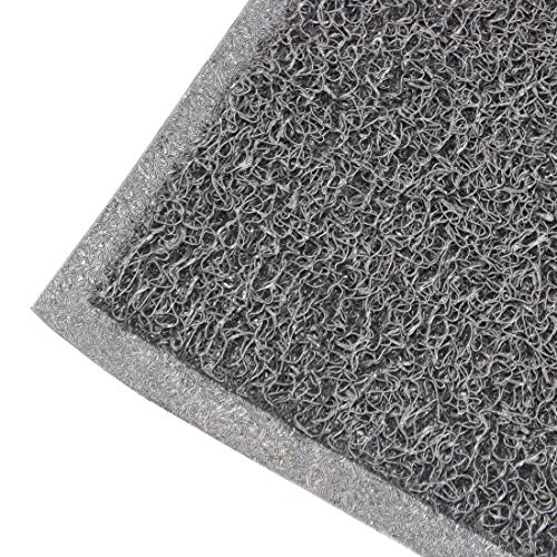 Doortex Twistermat Dirt Trapping Mat for Outdoor Use Vinyl 120 x 180cm Grey FC4120180TWISG