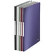 Best Value Leitz A4 Display Book, 20 Pockets, 40 Sheet Capacity, Transparent Pockets, Titan Blue, Style Range, 39580069