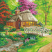Crystal Art Friendship Cottage 30 x 30cm Kit CAK-TK2M