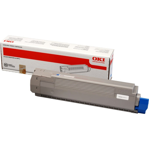 Best Value OKI Toner Cartridge for C801/C821 Series A3 Colour Laser Printers - Cyan