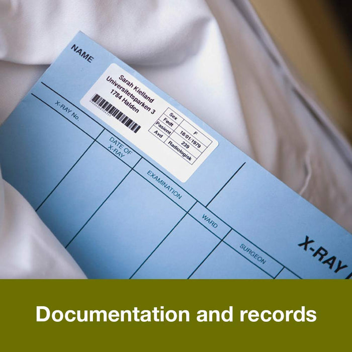 Best Value Brother DK-11201 Label Roll, Standard Address Labels, Black on White, 29 mm (W) x 90 mm (L), 400 Label Roll, Brother Genuine Supplies