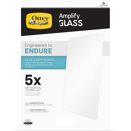 OtterBox Kids - Screen protector for tablet - antimicrobial, blue light guard - glass - clear - for Apple 10.9-inch iPad (10th generation)