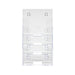 Best Value Deflecto Multi-tier Literature Display Holder for Wall or Desktop 4 x A5 Pockets Clear Ref 77901