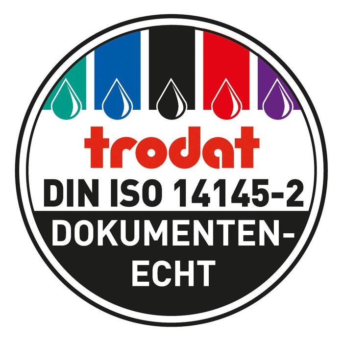 Best Value Trodat Swop Pads 6/4911 Replacement Ink Pads - Black (Pack of 2)