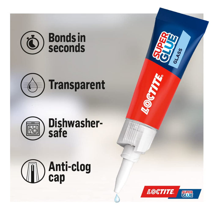 Loctite Super Glue Glass Bond 3G