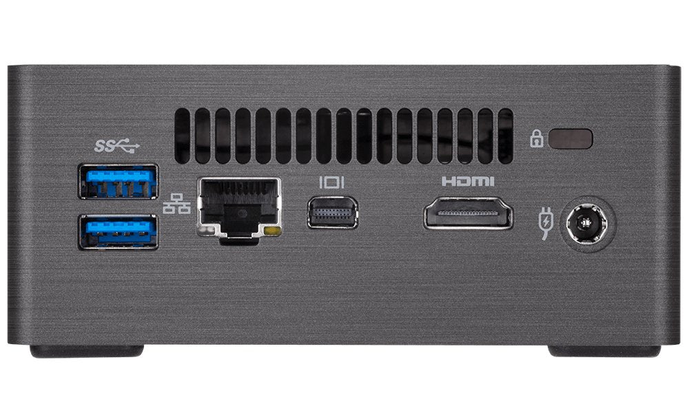 Gigabyte BRIX s GB-BLCE-4105 (rev. 1.0) - Barebone - Ultra Compact PC Kit - 1 x Celeron J4105 / 1.5 GHz - RAM 0 GB - UHD Graphics 600 - GigE