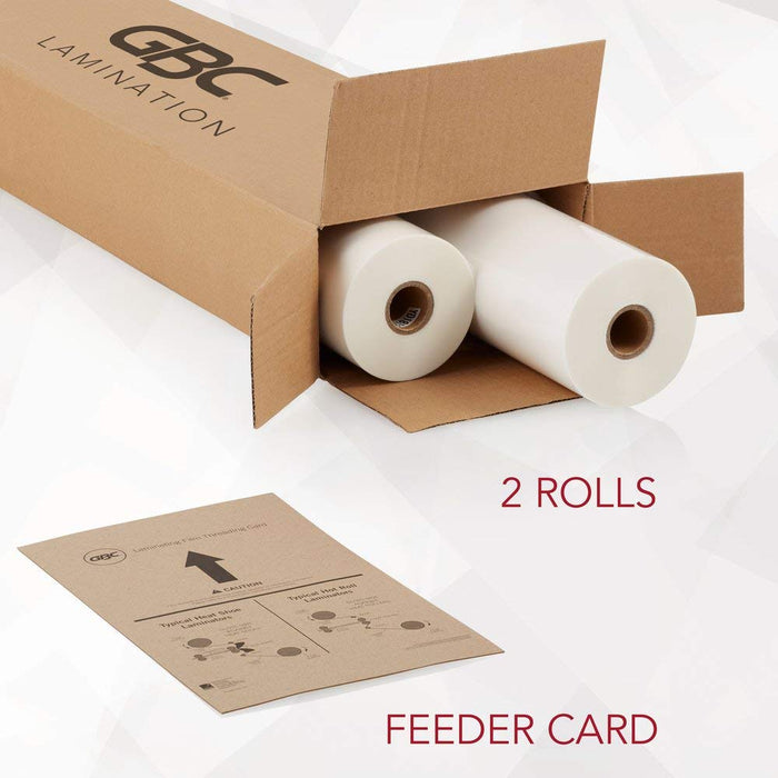 Best Value Gbc Acco GB00772 635mm x 75m 75mic Roll Film - Clear