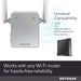 Best Value NETGEAR Wi-Fi Range Extender EX2700 - Coverage up to 600 sq.ft. and 10 devices with N300 Wireless Signal Booster and Repeater (up to 300Mbps speed), and Compact Wall Plug Design with UK Plug