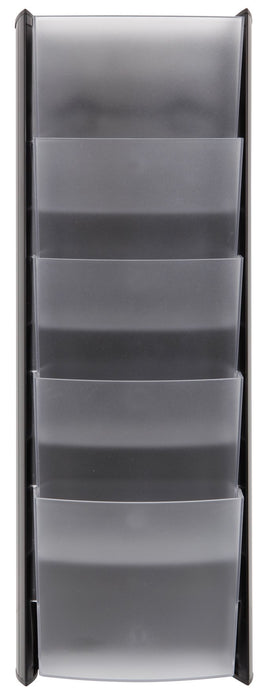 Best Value ALBA DDPROPM N Wall Mounted Literature Display 1/3 (one Third of) A4 Size Format - Black