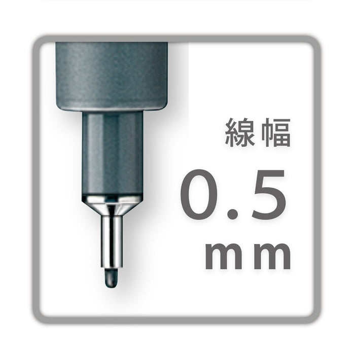 Best Value Staedtler 308 05-9 Fineliner Pigment liner - 0.5 mm, Black, Pack of 10