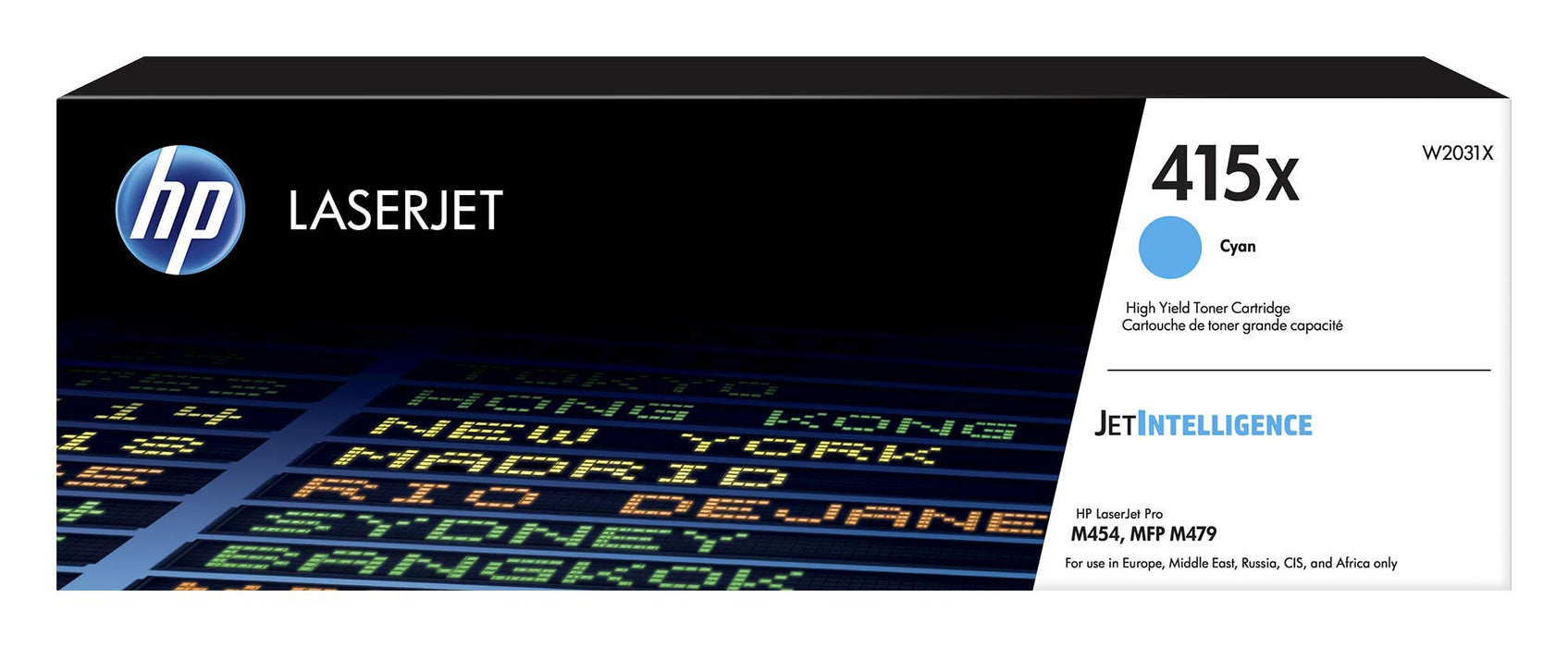 Best Value HP W2031X 415X High Yield Original LaserJet Toner Cartridge, Cyan, Pack of 1