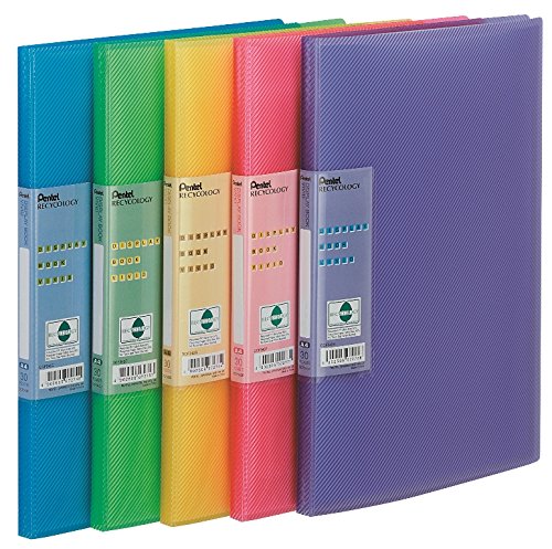 Best Value Pentel DCF343D - Recycology Display Book Vivid 30 Pkts A4 Grn DCF343D