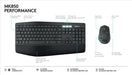 Best Value Logitech MK850 Multi-Device Wireless Keyboard and Mouse Combo, 2.4GHz Wireless and Bluetooth, Curved Keyframe & Wireless Mouse, 12 Programmable Keys, 3-Year Battery Life, PC/Mac, QWERTY UK Layout