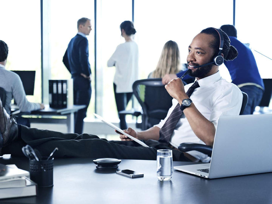 Best Value Jabra 52 x 213 x 187 mm Evolve 65 Wireless Bluetooth Stereo headset - optimised for Microsoft Lync, Black