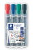 Best Value Staedtler Lumocolor Flipchart marker 356 WP4 - Multicolour (Pack of 4)