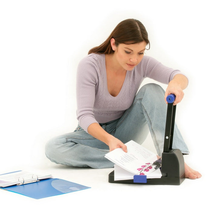 Rapesco Hole Punch PF4000A1 Black, Purple