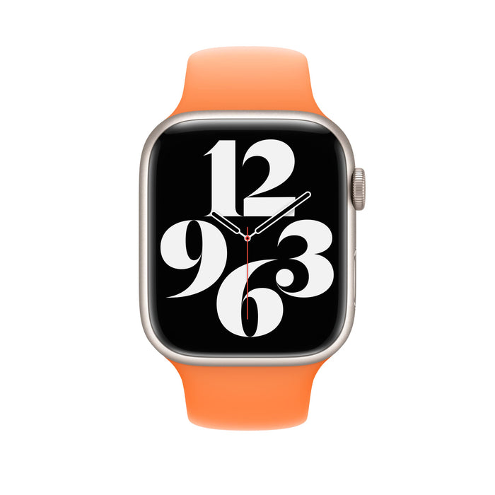 Apple - Band for smart watch - 45 mm - 140-210 mm - bright orange