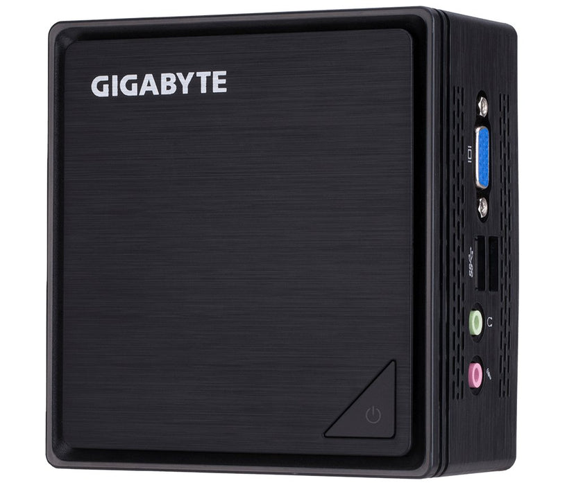 Gigabyte BRIX GB-BPCE-3350C (rev. 1.0) - Barebone - Ultra Compact PC Kit - 1 x Celeron N3350 / 1.1 GHz - RAM 0 GB - HD Graphics 500 - GigE