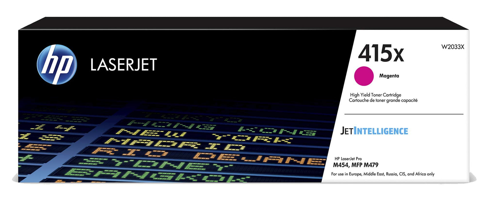Best Value HP W2033X 415X High Yield Original LaserJet Toner Cartridge, Magenta, Pack of 1