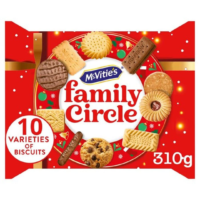 Mcvities Family Circle Bisc Ast 310G
