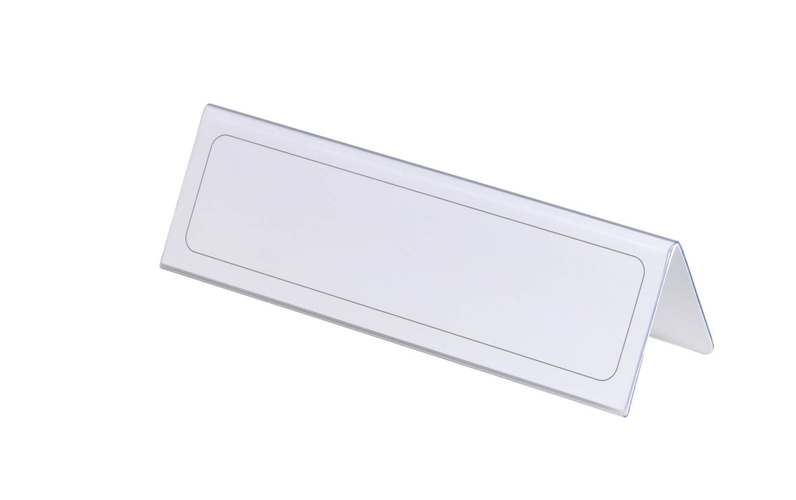DURABLE Name Holder 805219 Transparent Pack of 25
