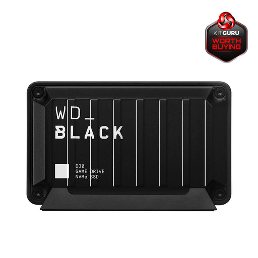SanDisk WD_BLACK D30 WDBATL5000ABK - SSD - 500 GB - external (portable) - USB 3.0 (USB-C connector) - black