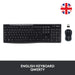 Best Value Logitech MK270 Wireless Keyboard and Mouse Combo for Windows, 2.4 GHz Wireless, Compact Wireless Mouse, 8 Multimedia & Shortcut Keys, 2-Year Battery Life, PC/Laptop, QWERTY UK Layout - Black