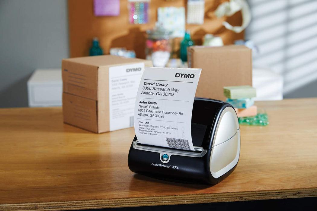 Best Value Dymo 104 mm x 159 mm LW Extra Large Shipping Labels for LabelWriter 4 XL Label Maker, Roll of 220, Authentic, Black Print on White
