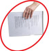 Best Value Rexel Anti Slip Folders A4 Embossed Clear (Pack Size 25)