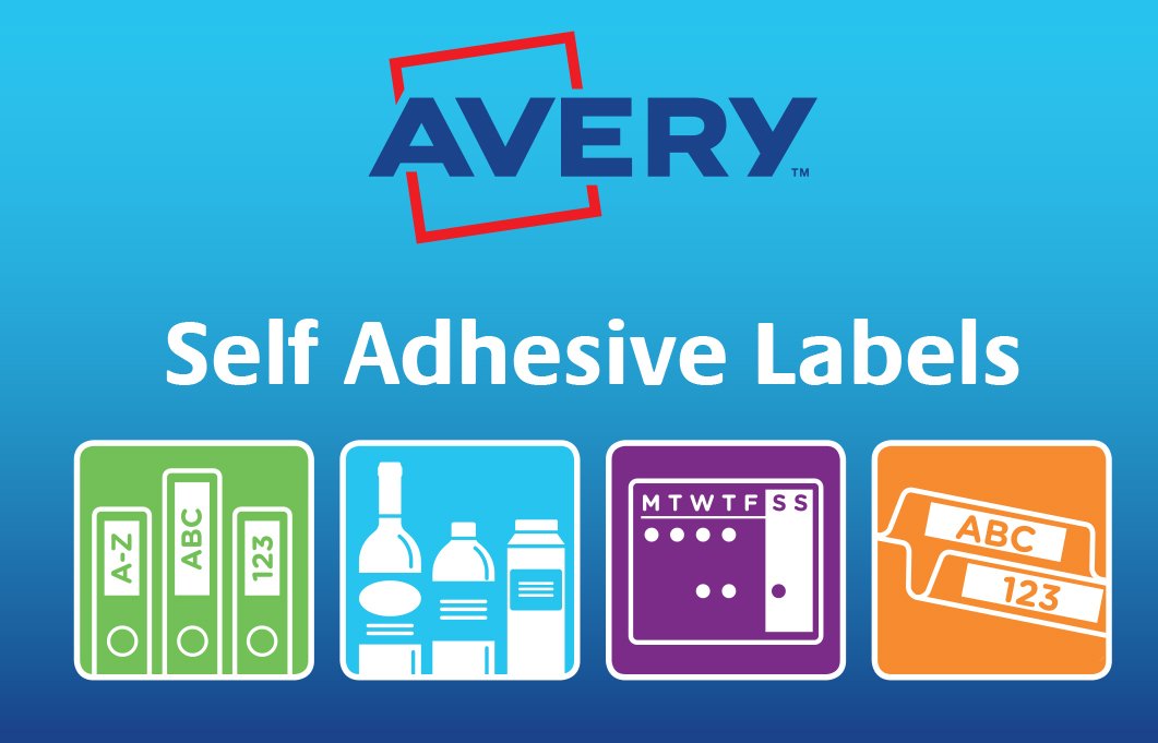 Best Value Avery Self Adhesive Address Mailing Labels on a Roll, 250 Per Roll, (AL01)