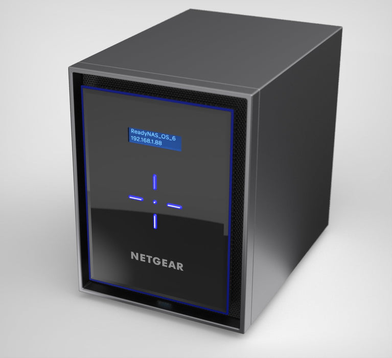 NETGEAR ReadyNAS 628X - NAS server - 8 bays - SATA 6Gb/s - HDD - RAID 0, 1, 5, 6, 10, JBOD - RAM 8 GB - Gigabit Ethernet / 10 Gigabit Ethernet - iSCSI support