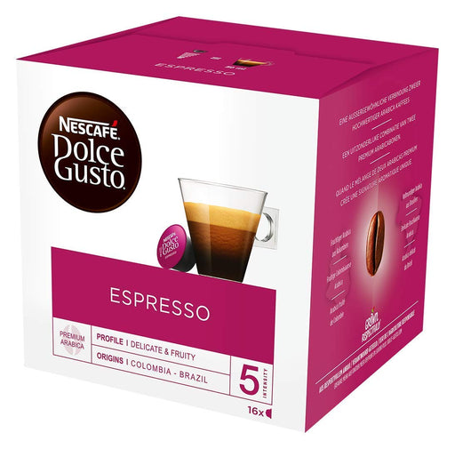Best Value NESCAF Dolce Gusto Espresso, 16 Capsules (48 Servings, Pack of 3, Total 48 Capsules)