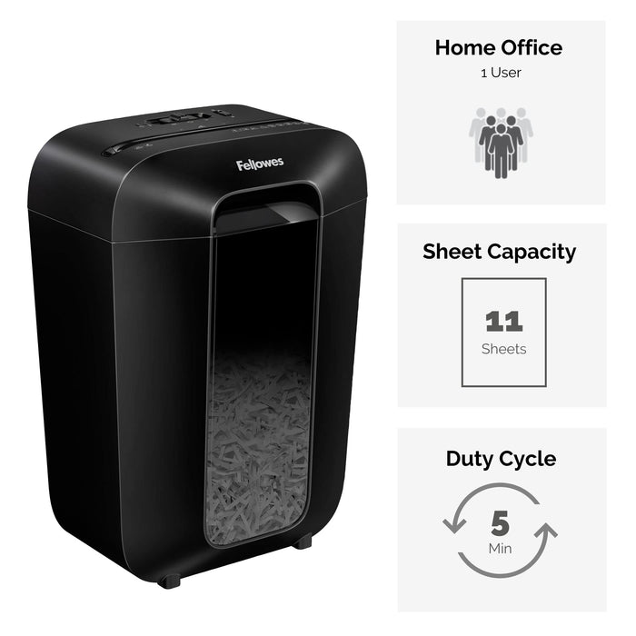 Fellowes Powershred LX70 Cross Cut Shredder 4403401