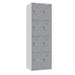 Phoenix PL Series 1 Column 2 Door Personal Locker in Grey with Electronic Locks PL1230GGE