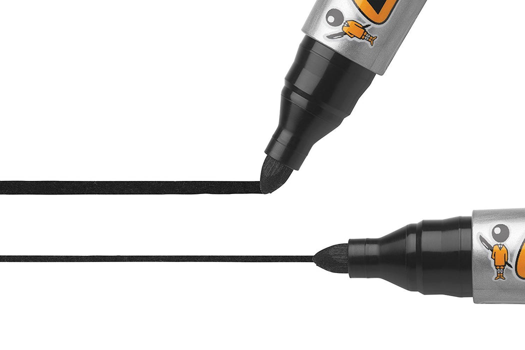 Best Value BIC Marking 2000 ECOlutions Permanent Bullet Tip Markers - Black, Box of 12
