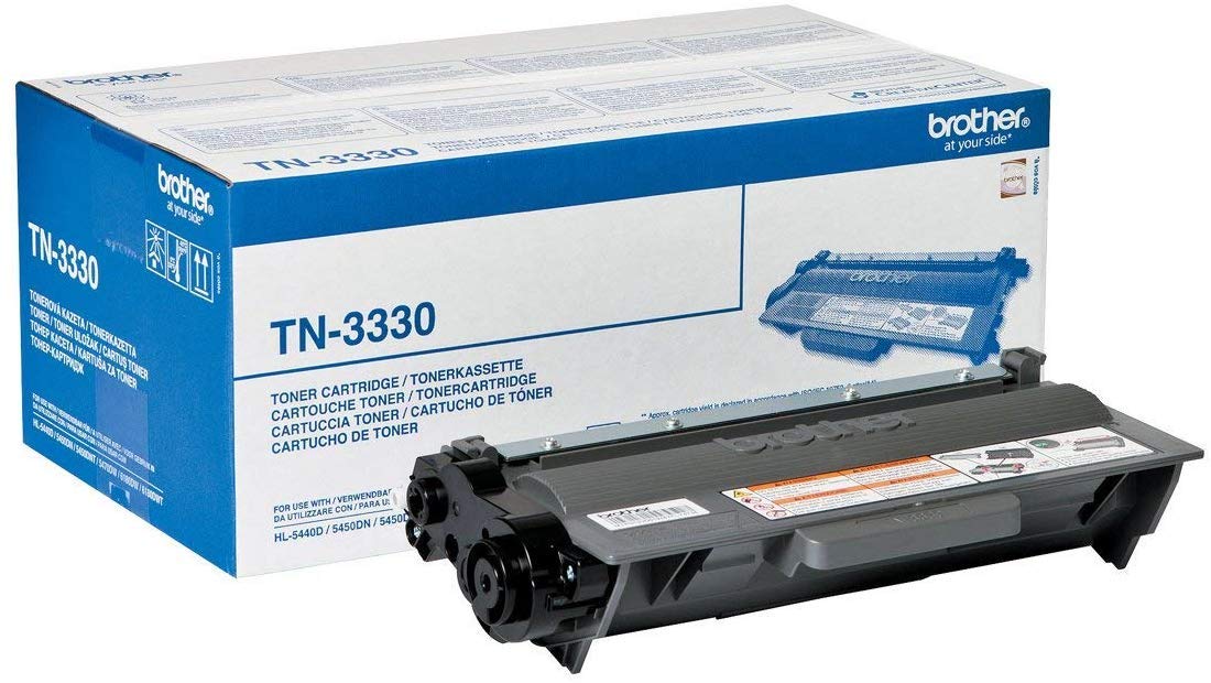 Best Value Brother TN-3330 Toner Cartridge, Standard Yield, Black, Brother Genuine Supplies