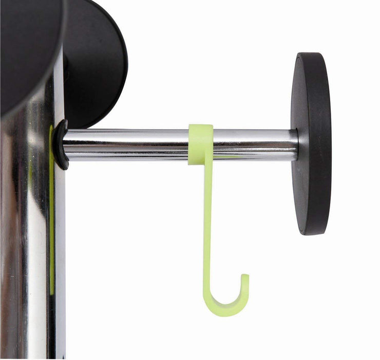 Best Value Alba PMSTAN3 Coat Stand, Silver