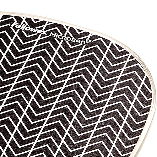 Fellowes Chevron Microban Gel Mousepad Wrist Support
