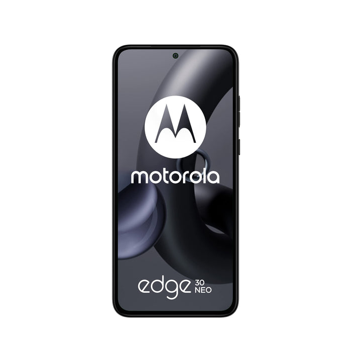 Motorola Edge 30 Neo - 5G smartphone - dual-SIM - RAM 8 GB / Internal Memory 128 GB - pOLED display - 6.28" - 2400 x 1080 pixels (120 Hz) - 2x rear cameras 64 MP, 13 MP - front camera 32 MP - black onyx