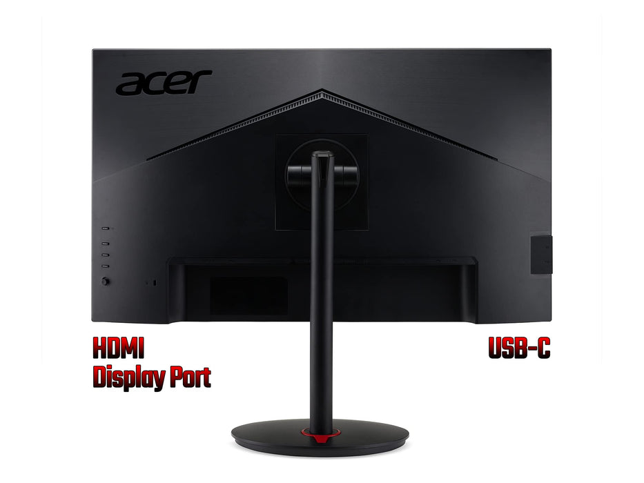 Acer Nitro XV272X 27 Inch 2560 x 1440 Quad HD Resolution IPS Panel FreeSync DisplayPort HDMI USB LED Gaming Monitor