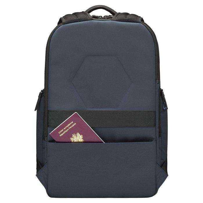 Mobilis 14 to 16 Inch 25 Percent Recycled Executive 3 BackPack Notebook Case Blue