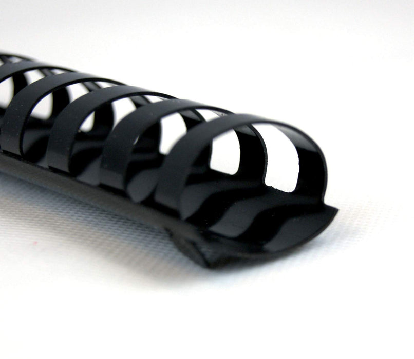 Best Value GBC CombBind Binding Combs, 32 mm, 280 Sheet Capacity, A4, 21 Ring, Black, Pack of 50, 4028184