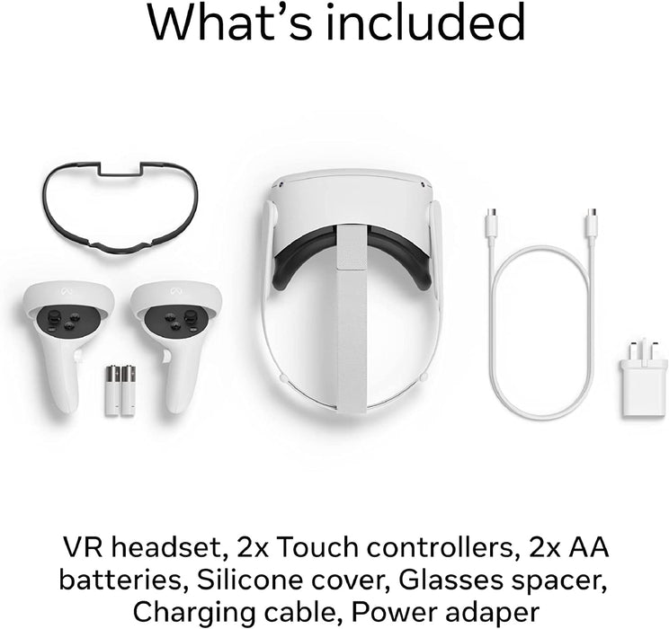 Meta Quest 2 - Advanced All-In-One VR Headset - 128 GB