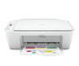 HP Deskjet 2710 All-in-One - Multifunction printer - colour - ink-jet - 216 x 297 mm (original) - A4/Legal (media) - up to 7.5 ppm (printing) - 60 sheets - USB 2.0, Bluetooth, Wi-Fi(n) - white - HP Instant Ink eligible