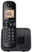 Best Value Panasonic KX-TGC210EB Cordless Dect Single Phone with Call Blocking - Black