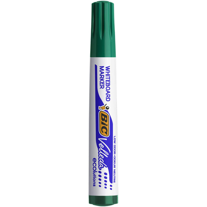 Best Value BIC Velleda 1701 ECOlutions Whiteboard Pens - Green, Box of 12